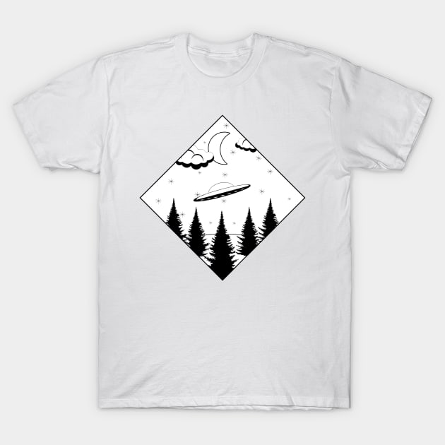 Over the Forest T-Shirt by zachattack